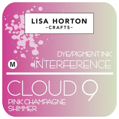 Interference Ink Pad Pink Champagne / Tinta De Interferencia Champaña Rosa Tinta para Sellos Lisa Horton Crafts