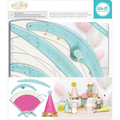 DIY Party Board / Tabla Para Artículos de Fiesta Herramientas We R Memory Keepers