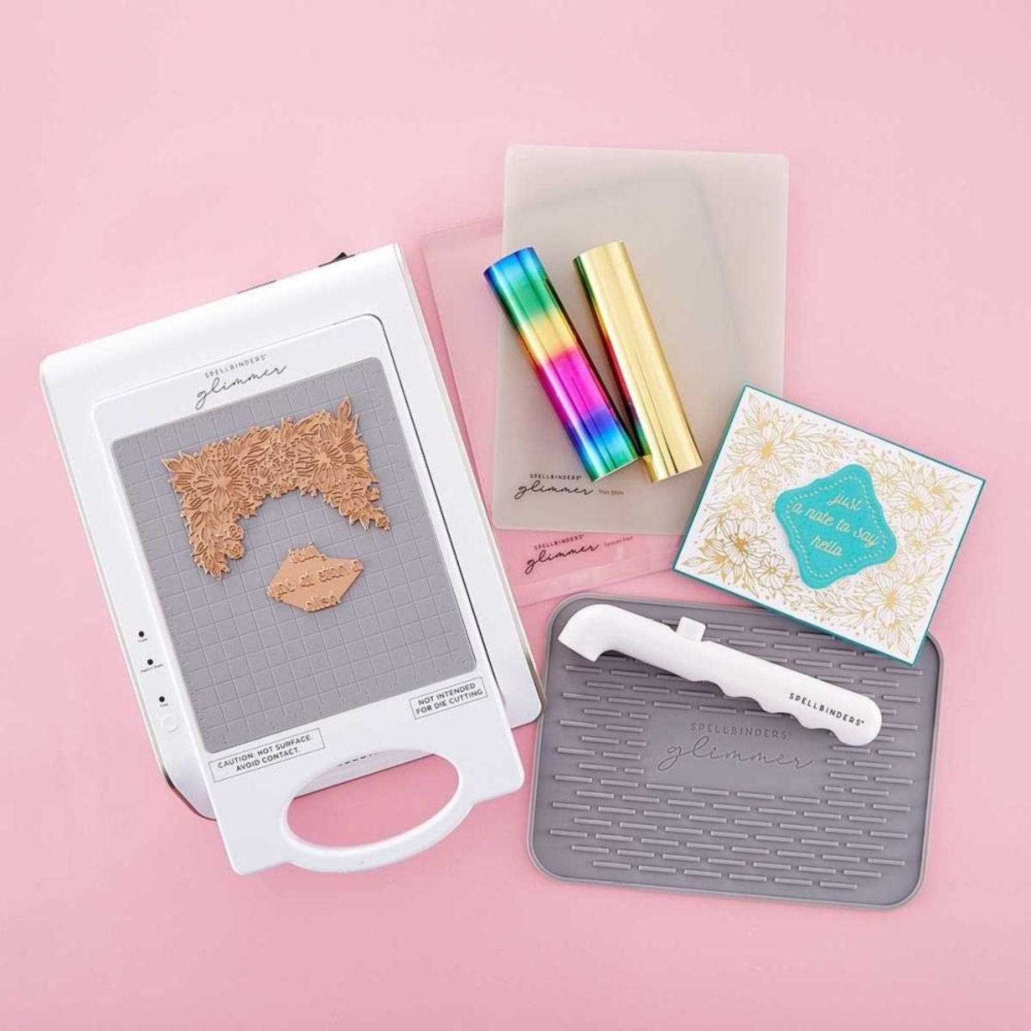 Glimmer Hot Foil System / Máquina para Aplicar Foil Suajadoras / Troqueladoras Spellbinders