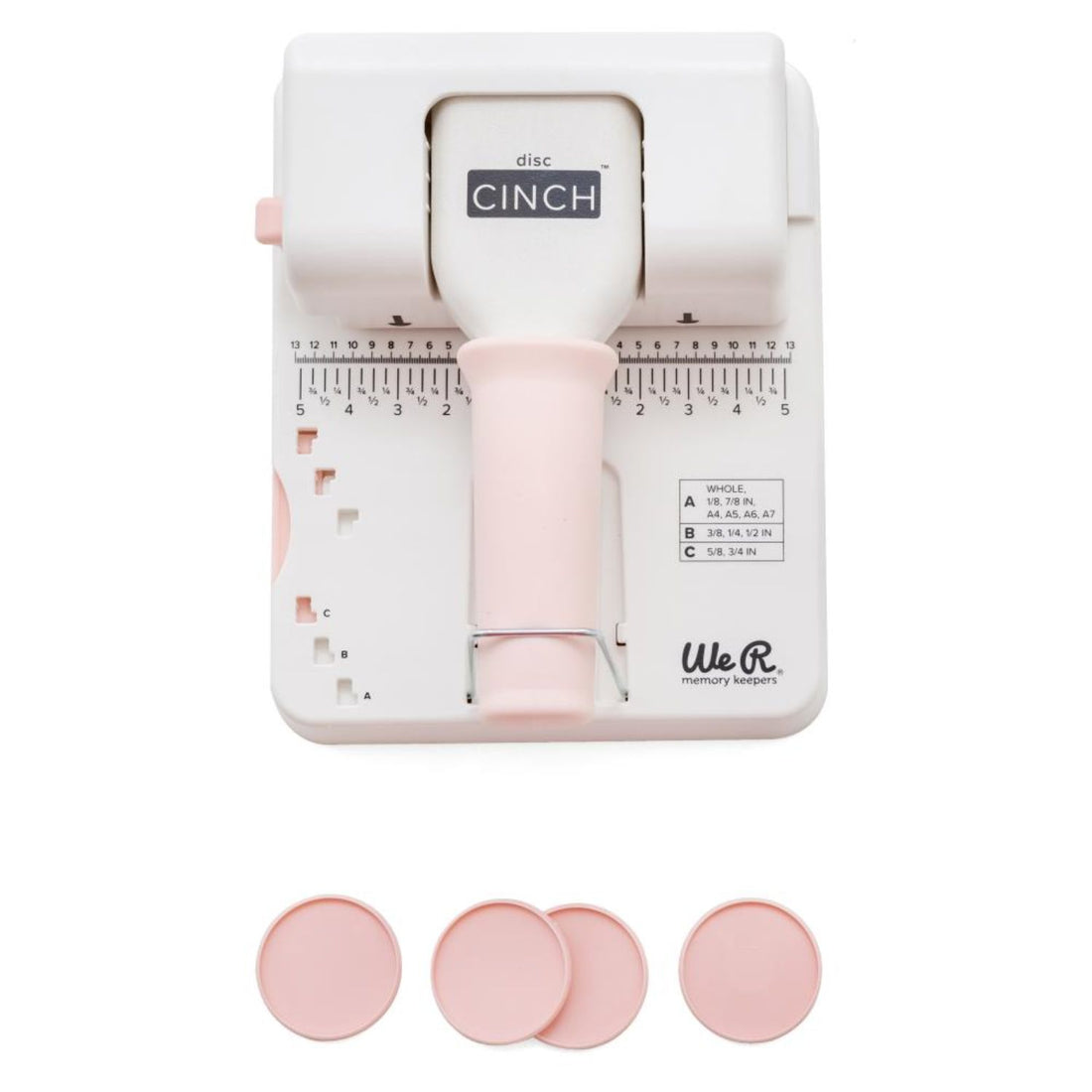 Disc Cinch Binding Tool / Encuadernadora de Discos Máquinas We R Memory Keepers