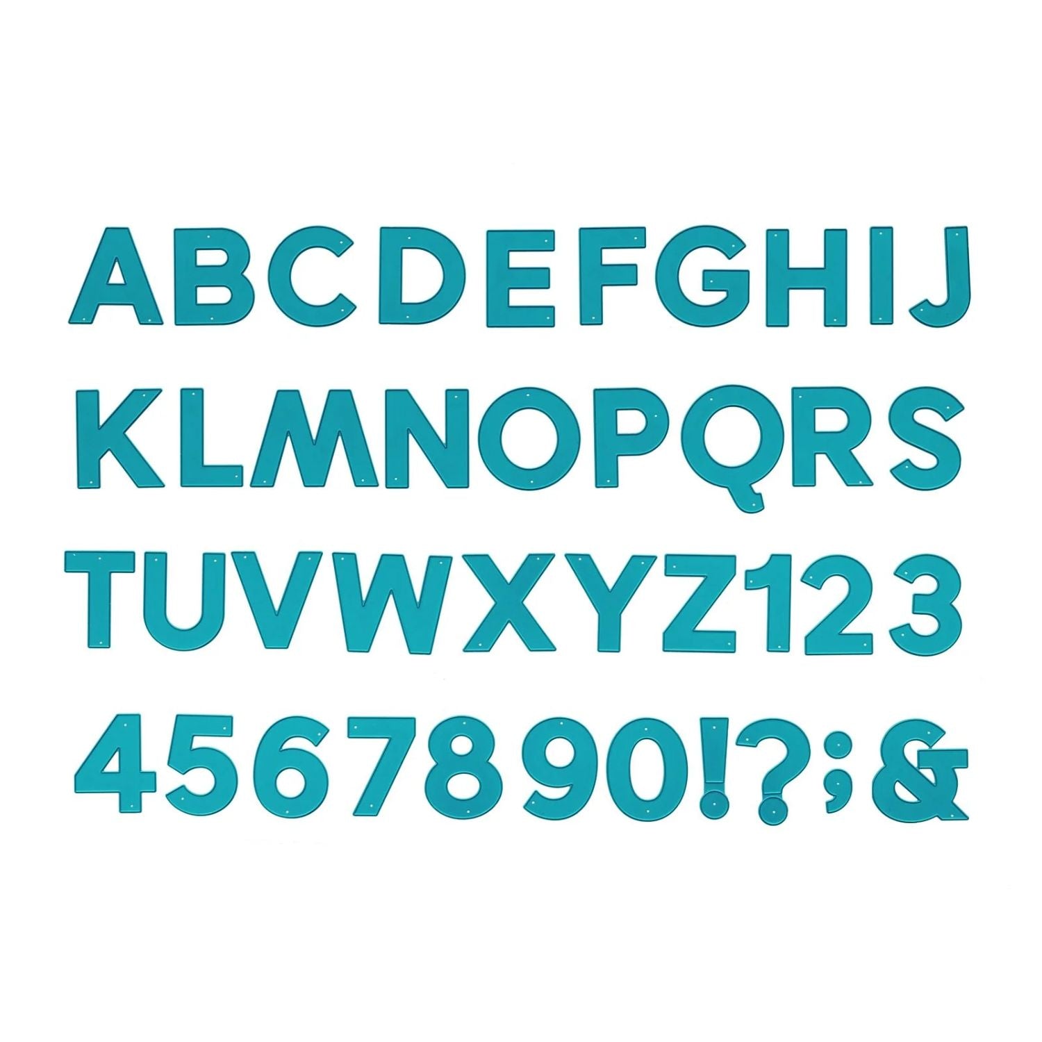Large Alphabet Dies / Suaje de Corte de Alfabeto Dados de Corte / Suajes / Troqueles We R Memory Keepers