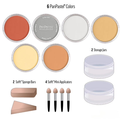 Ultra Soft Artist Pastel Set Metallics / Set de Pasteles Ultra Suaves Metálicos Pastel PanPastel