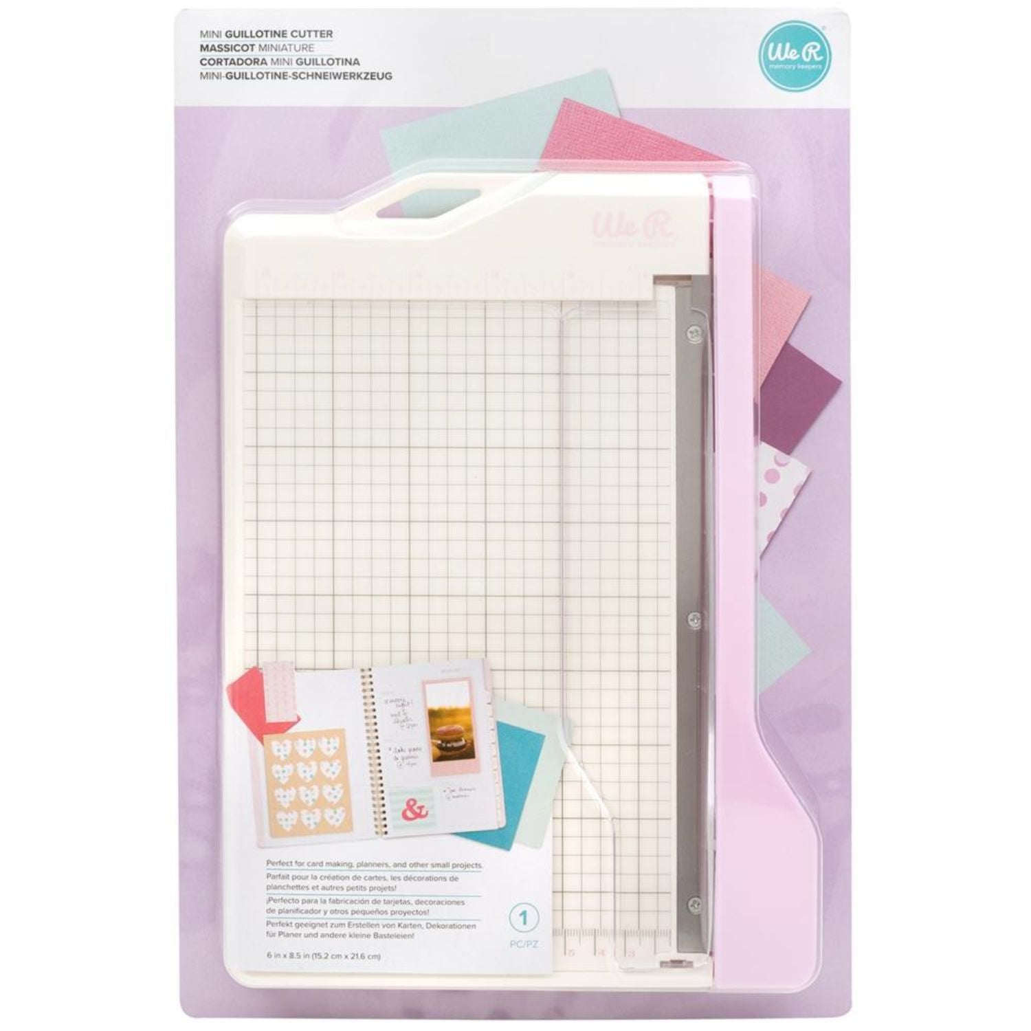 Tool Mini Guillotine Cutter / Mini Guillotina Lila Cortadoras / Guillotinas We R Memory Keepers