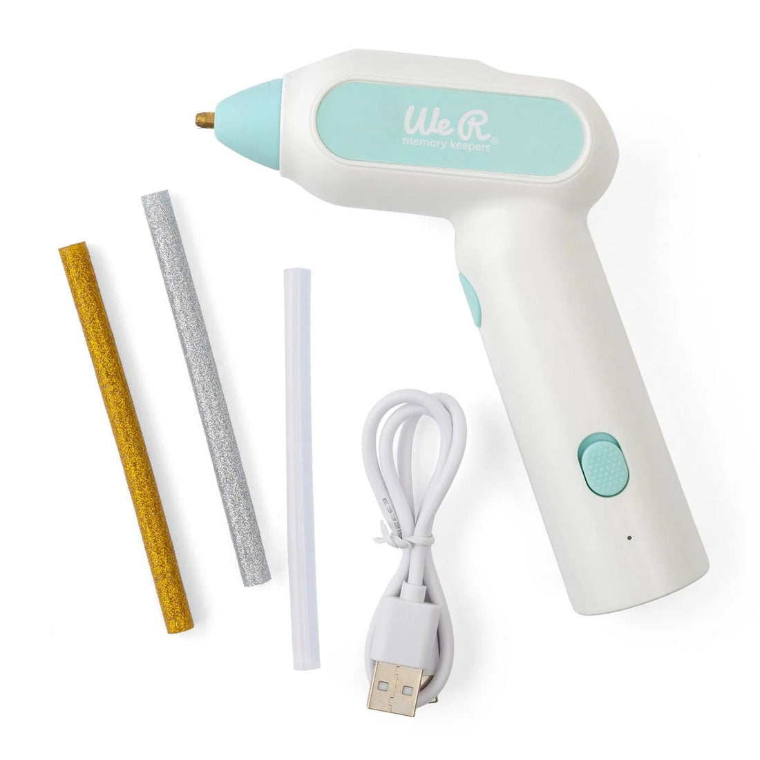 Creative Flow Glue Gun / Pistola Inálambrica de Silicón Continuo Adhesivos / Pegamentos We R Memory Keepers