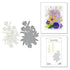 Glimmer Bouquet Hot Foil Plate & Die Set / Suaje Y Placas Ramo Brillante Dados de Corte / Suajes / Troqueles Spellbinders