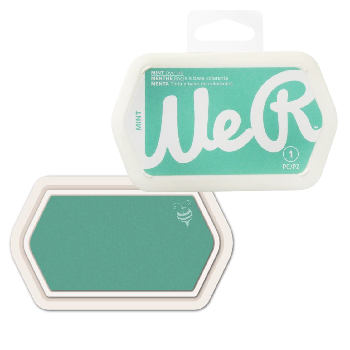 Dye Ink Pad Mint / Cojín de Tinta Menta Tintas We R Makers