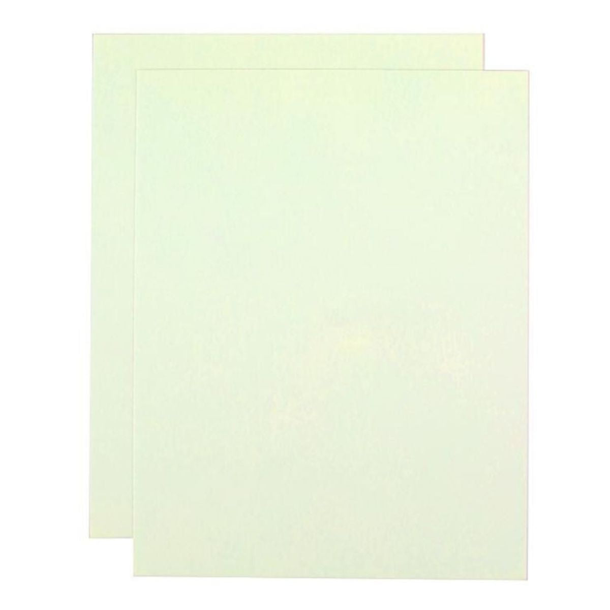 Glow in the Dark Paper 8.5 x 11" / 2 Hojas Papel Brilla en la Oscuridad Acetato y Especializados Silhouette