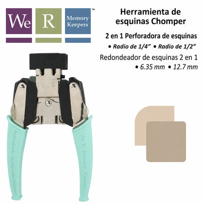Corner Chomper Rounder / Redondeadora de Esquinas Perforadoras We R Memory Keepers