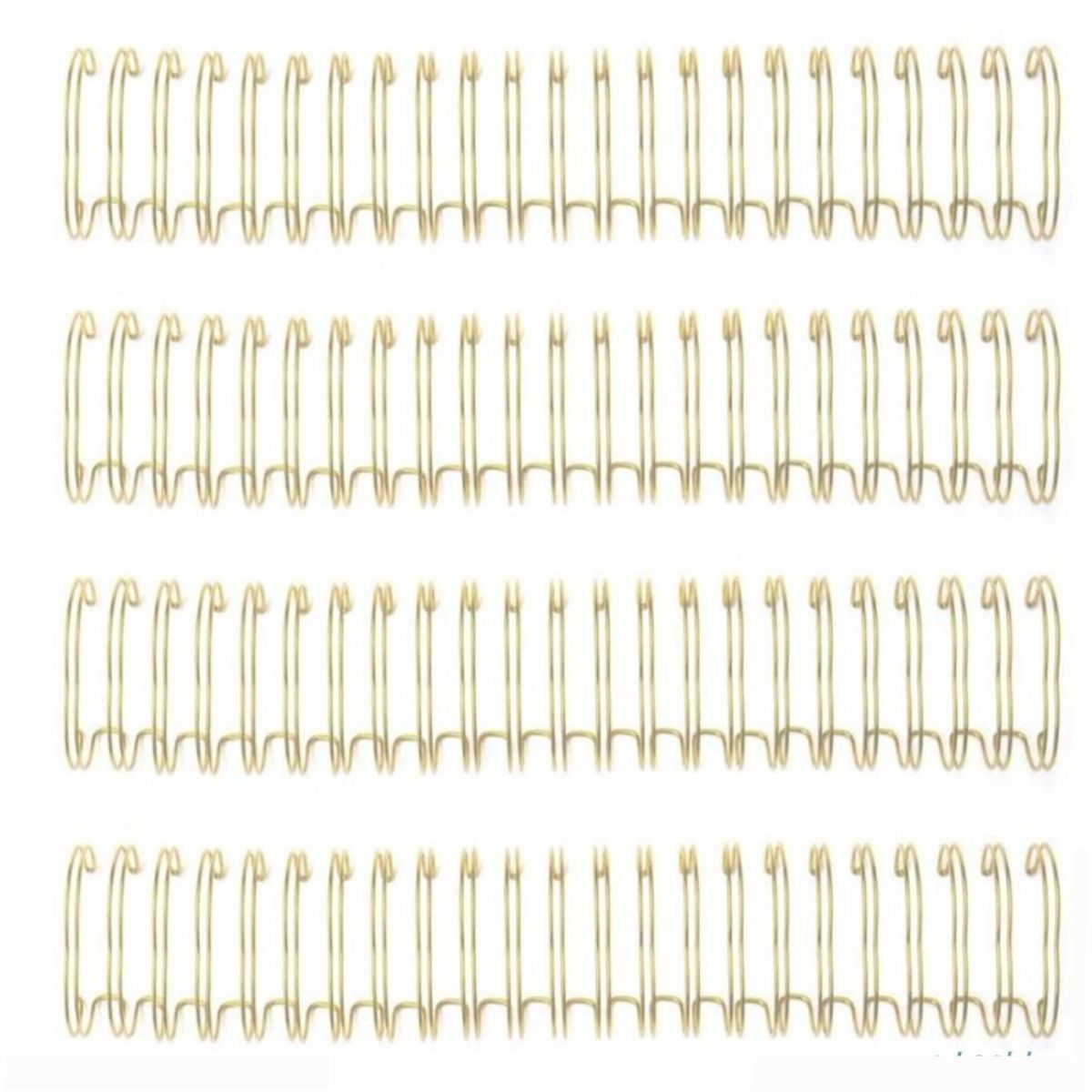 Cinch Wires Gold 1.25" / 4 Arillos Dorados Arillos para Engargolar We R Memory Keepers
