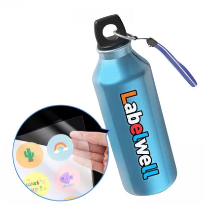 5 Hojas de Vinil Adhesivo Imprimible Semi-transparente Brillante Viniles Hobbees