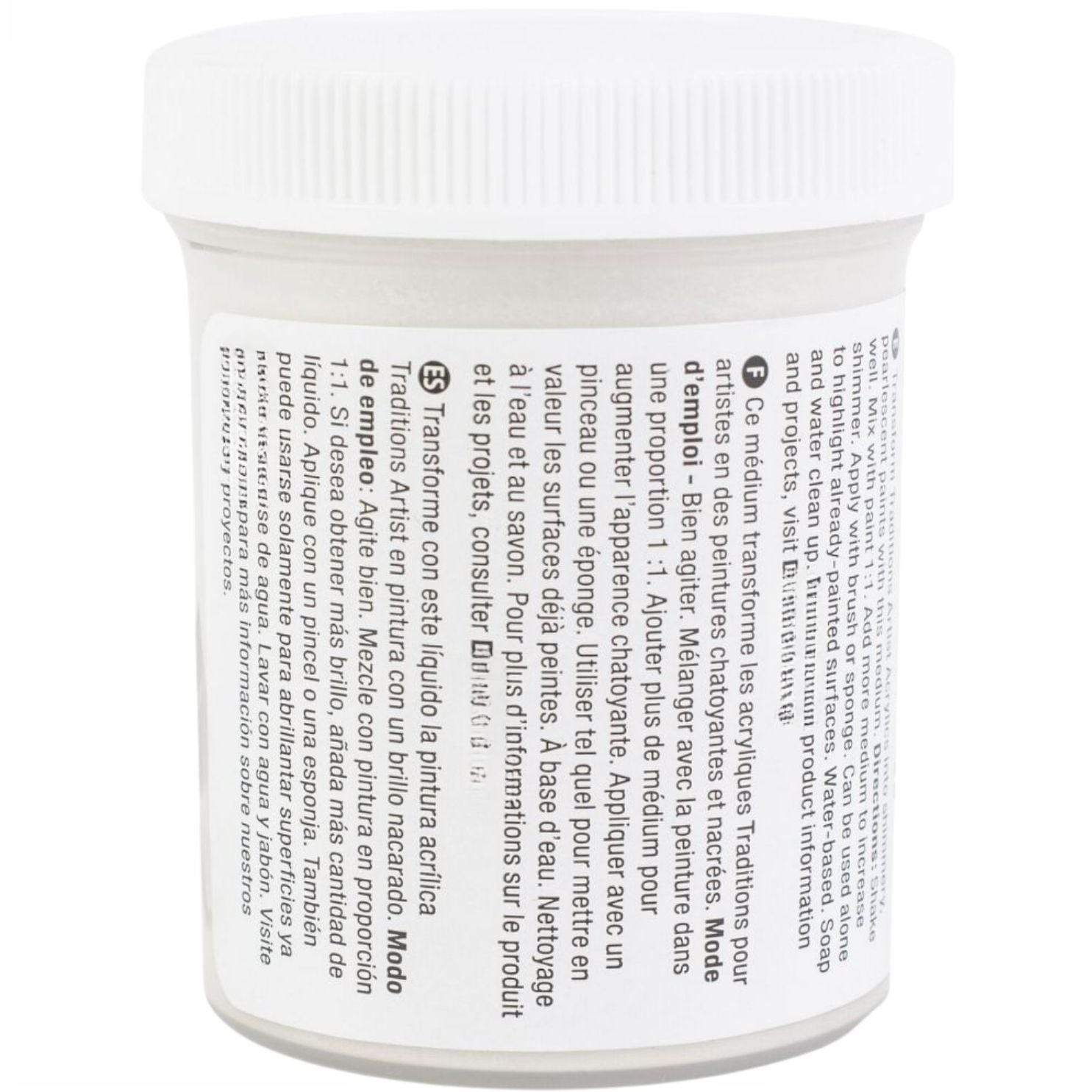 Acrylic Gel Medium Gloss White / Gel Acrílico Medio Brillante Blanco Descontinuado DecoArt