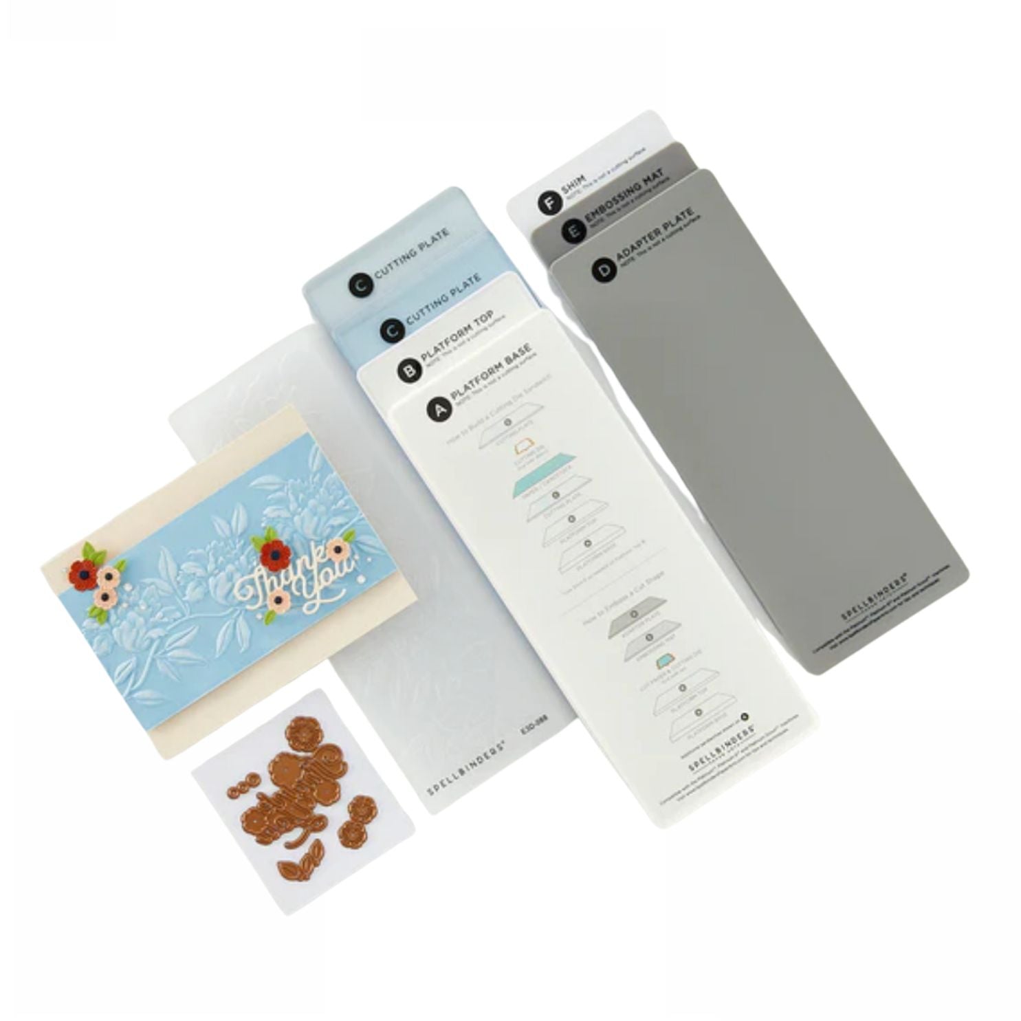 Blue Mist Platinum Scout Die Cutting and Embossing Machine / Máquina Troqueladora Edición Especial Suajadoras / Troqueladoras Spellbinders