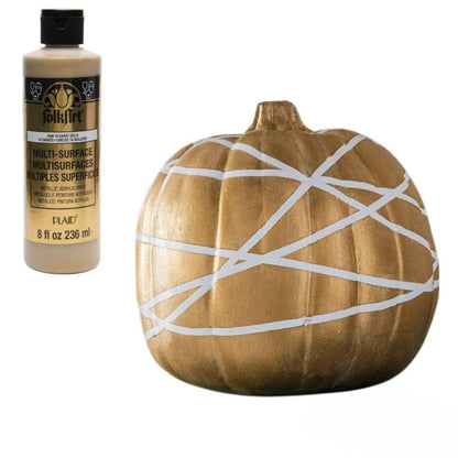 Multi-Surface Paint 14K Gold / Pintura Multi-Superficie Oro 14K Acrìlicos Folk Art