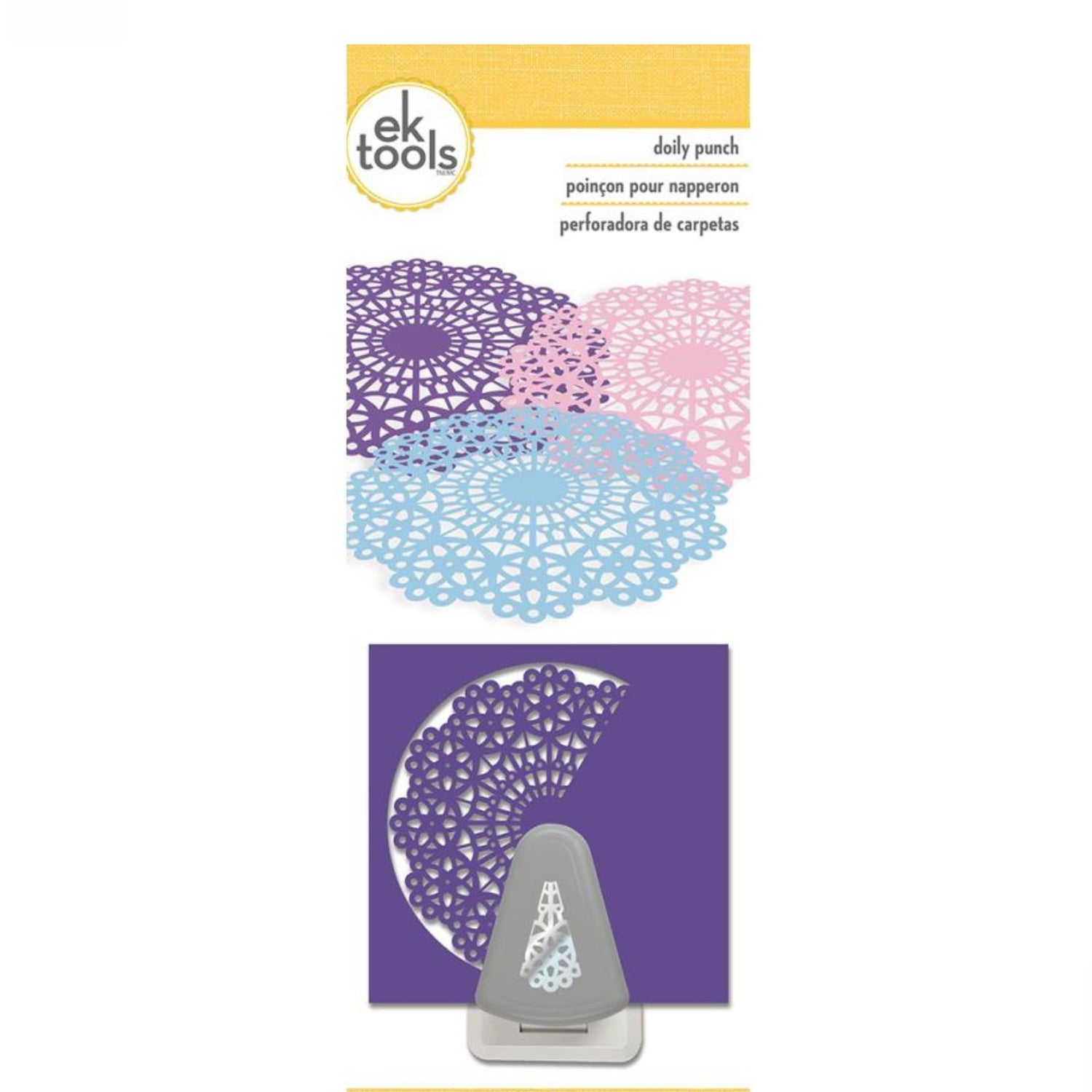 Punch Starter Kit Doily Eyelet / Perforadora de Blondas Perforadoras Ek Success