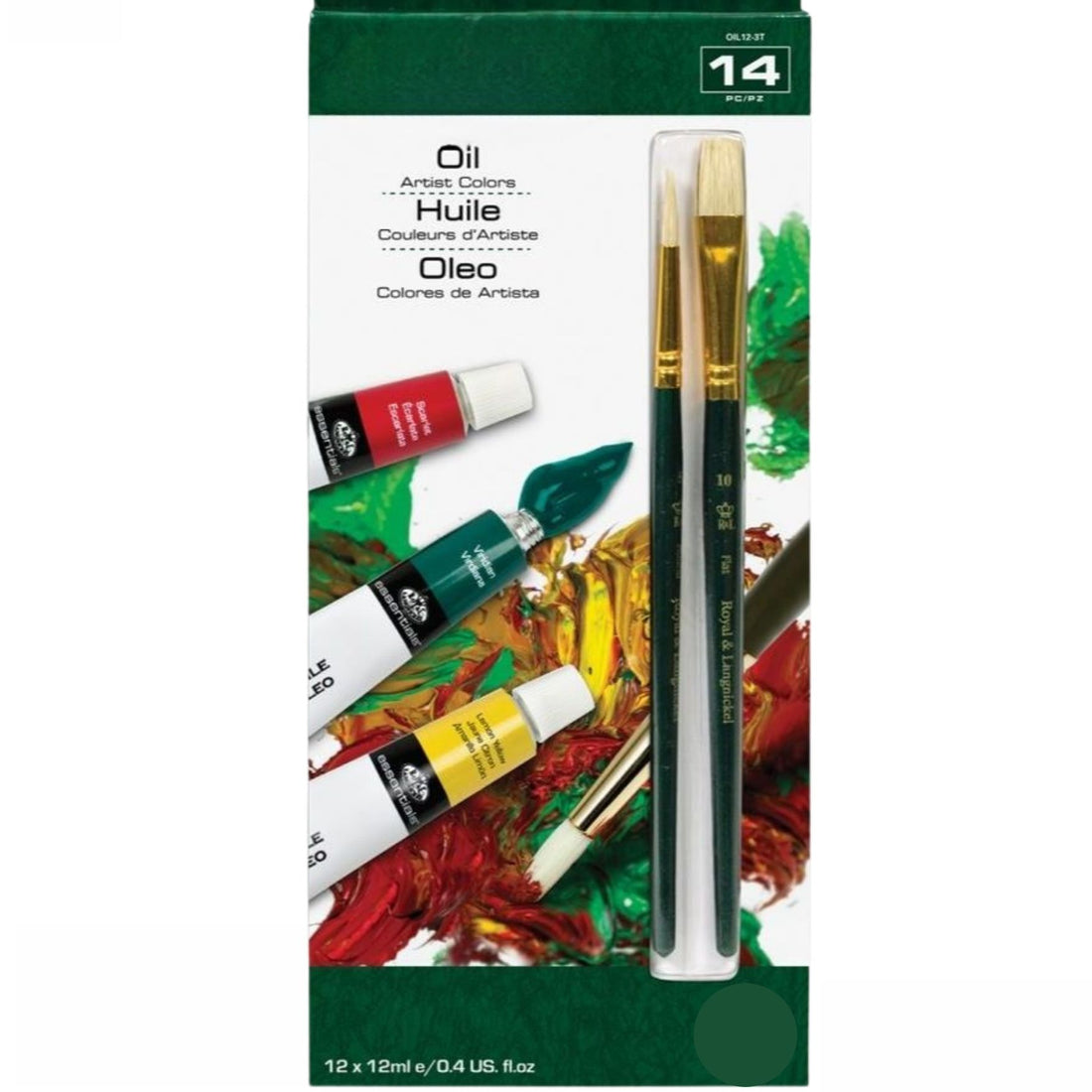 Oil Artist Colors 14Pc / Oleo Colores De Artista Òleos Royal Langnickel