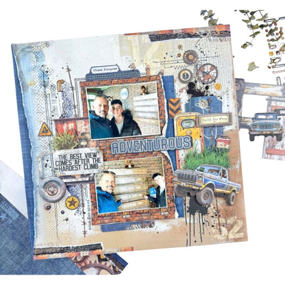 Rust &amp; Revs Collection Bundle / Papel y Adornos Colección Vintage Papel, Hojas Sueltas 49 and Market