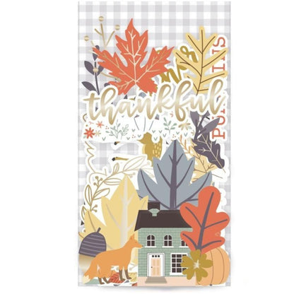 Farmstead Harvest Ephemera Die-Cuts / Recortes y Adornos Cosecha de Granja Adornos / Embellishments American Crafts