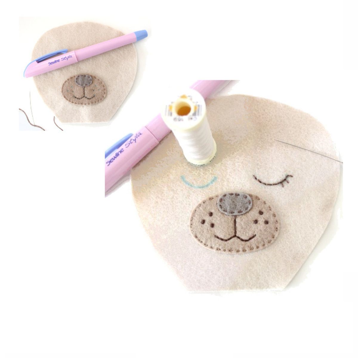 Water-Erasable Fabric Marker / Marcador de Tela Borrable con Agua Costura Sewline