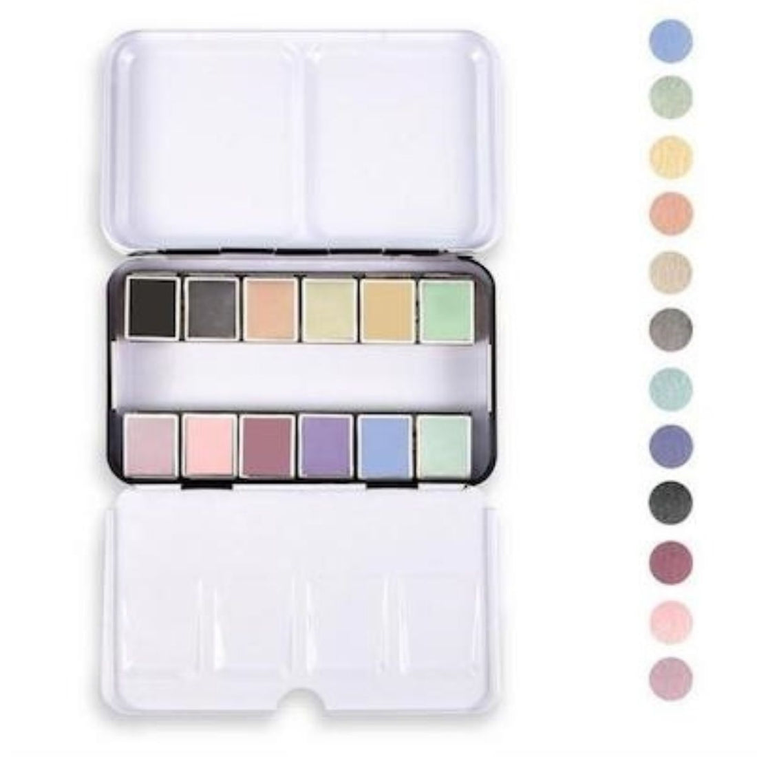 Watercolor Pans Confections  / Acuarelas Pasteles Vintage Acuarela Prima Marketing