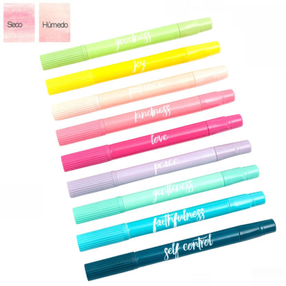 Gel Crayons / 9 Crayones Acuarelables Descontinuado Creative Devotion