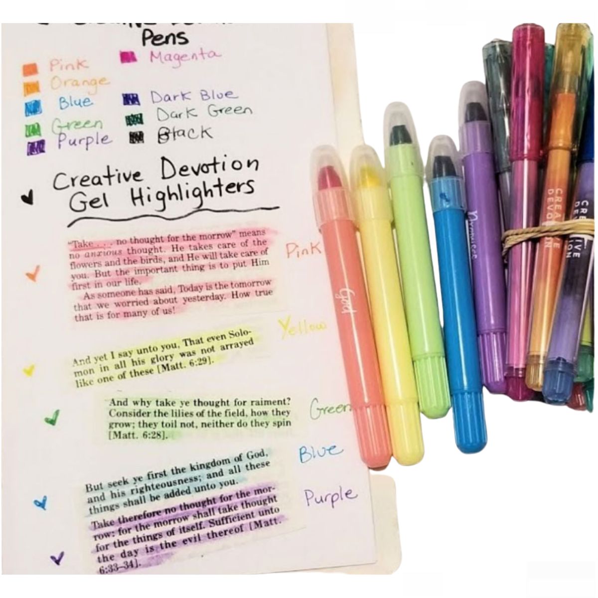Gel Crayons / 9 Crayones Acuarelables Descontinuado Creative Devotion