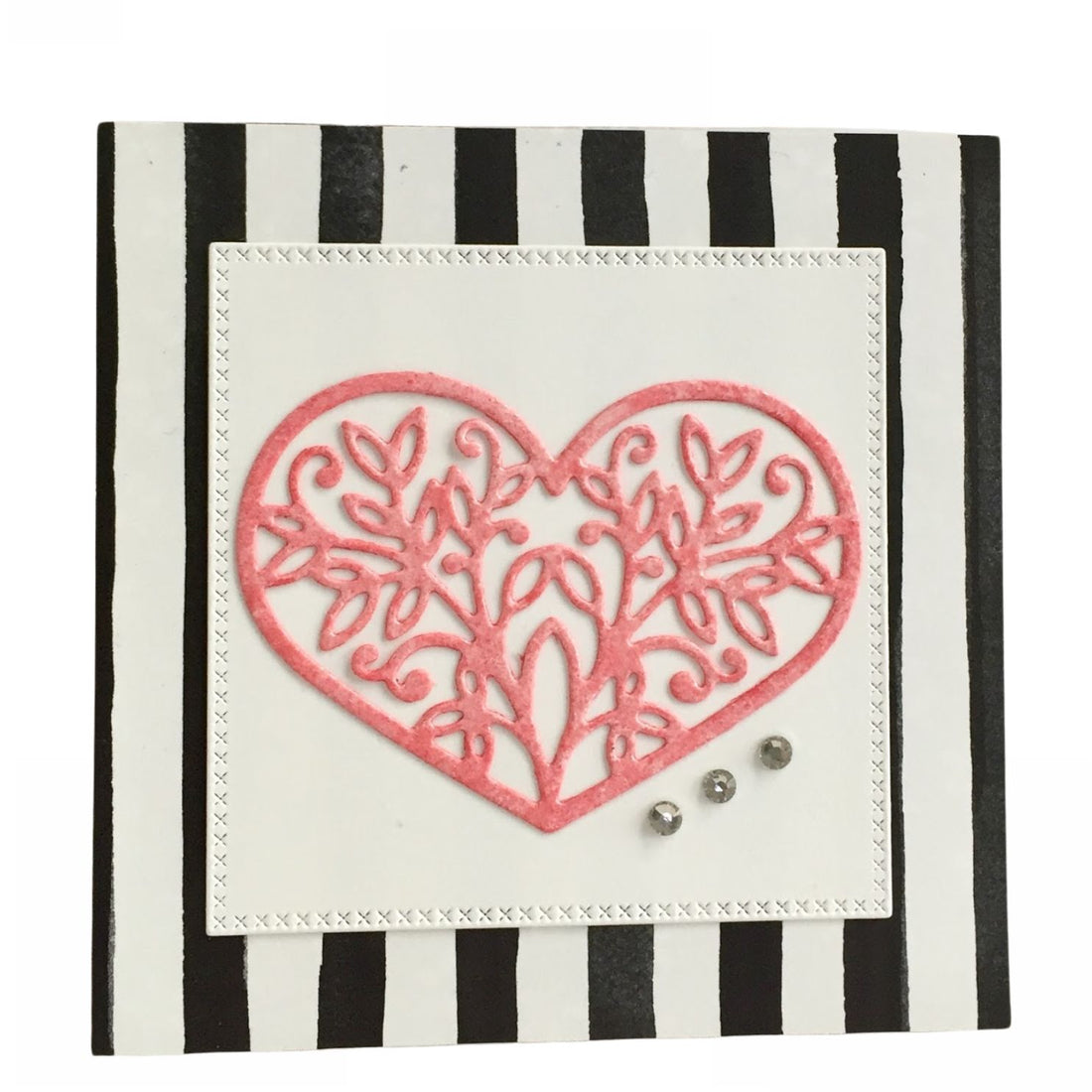 Blooming Heart Die / Suaje de Corazón Dados de Corte / Suajes / Troqueles Cottage Cutz