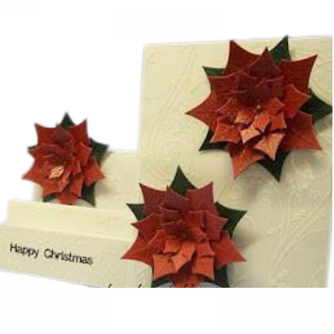 Assorted Poinsettias Die / Suaje Nochebuenas Dados de Corte / Suajes / Troqueles Darice