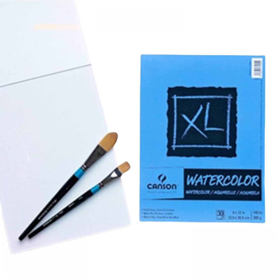 Canson XL Watercolor Paper Pad 9 x 12" / Bloc Para Acuarela Papel para Arte Canson