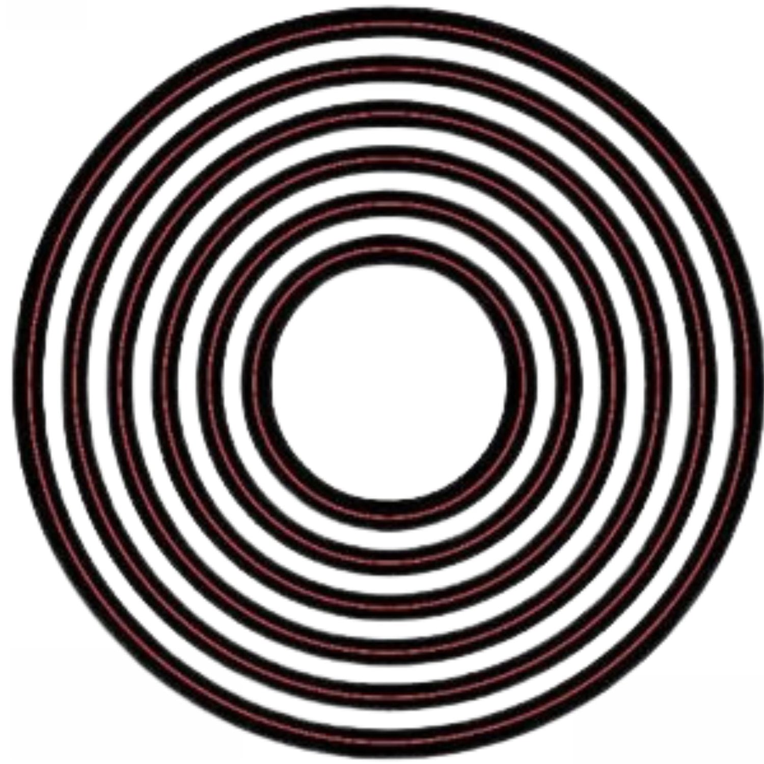 Nesting Circles Dies / Suaje de Corte de Circulos Dados de Corte / Suajes / Troqueles Darice