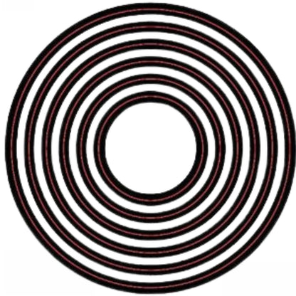 Nesting Circles Dies / Suaje de Corte de Circulos Dados de Corte / Suajes / Troqueles Darice