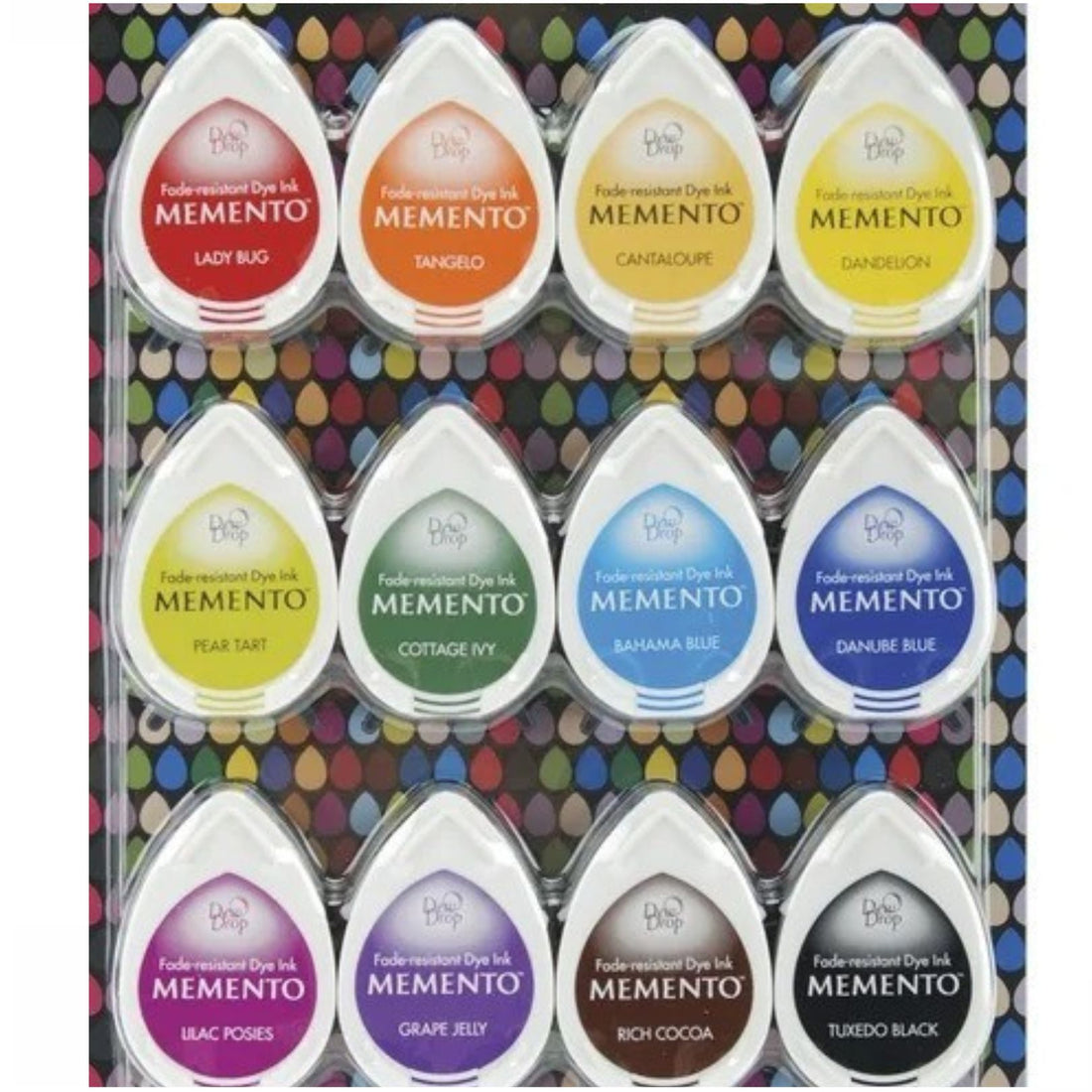 Memento Drew Drop Gum Drops / Set de tintas 1 Tintas TSUKINEKO