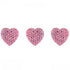 Hearts Glitter Brads / Chinches de Corazones Brillantes Adornos / Embellishments American Crafts