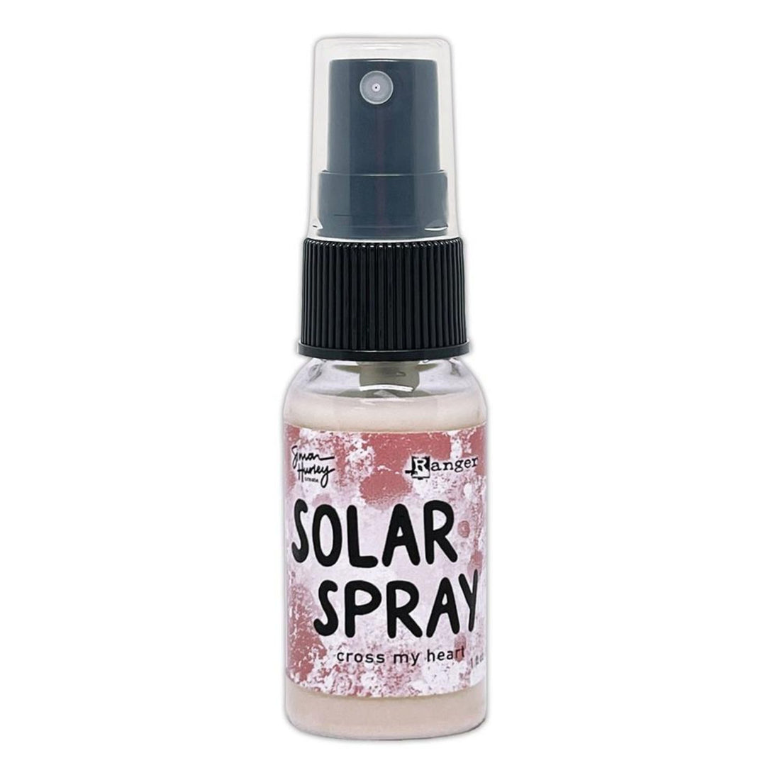 Simon Hurley Create Solar Spray / Aerosol Solar Rosa Perlado Cross My Heart Pintura y Medios Mixtos Simon Hurley