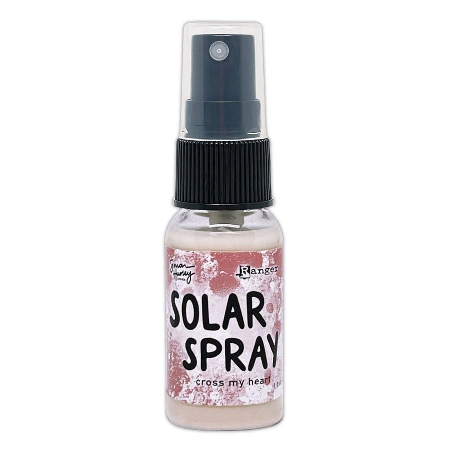 Simon Hurley Create Solar Spray / Aerosol Solar Rosa Perlado Cross My Heart Pintura y Medios Mixtos Simon Hurley