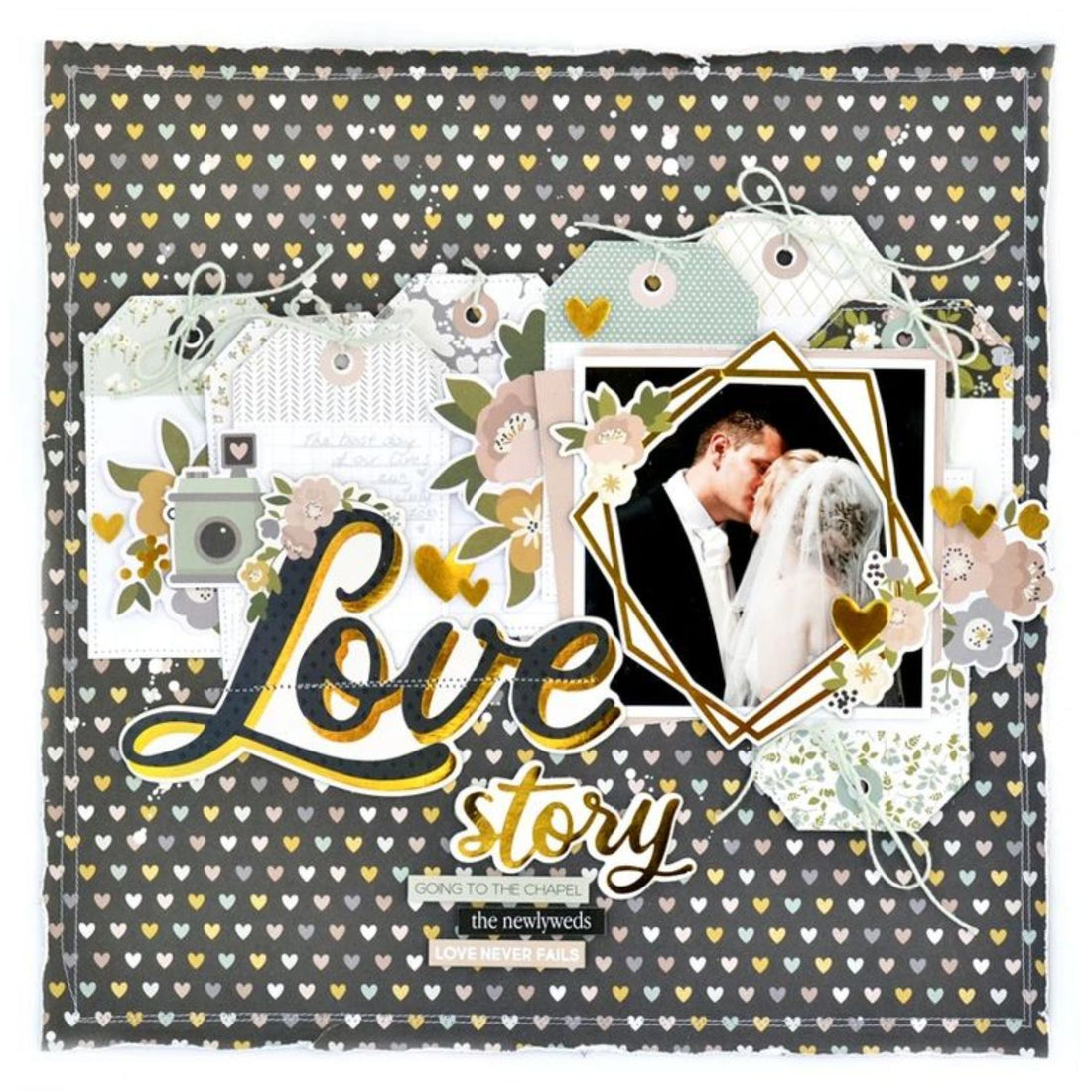 Wedding Day Cardstock Pack / Paquete Cartulina Día De La Boda 12 x12" Papel DCWV