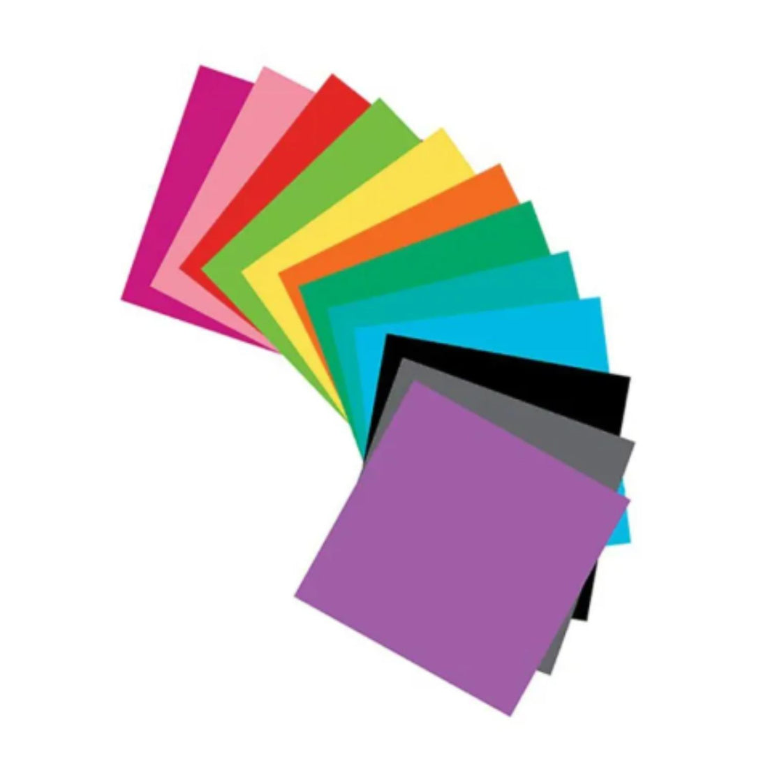 Pastels &amp; Brights Solid Cardstock Stack 6" / Paquete Cartulina Pasteles Y Brillosos Papel DCWV