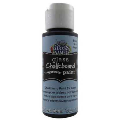 ChalkBoard Paint for Glass / Pintura Tipo Pizarra para Vidrio Descontinuado DecoArt