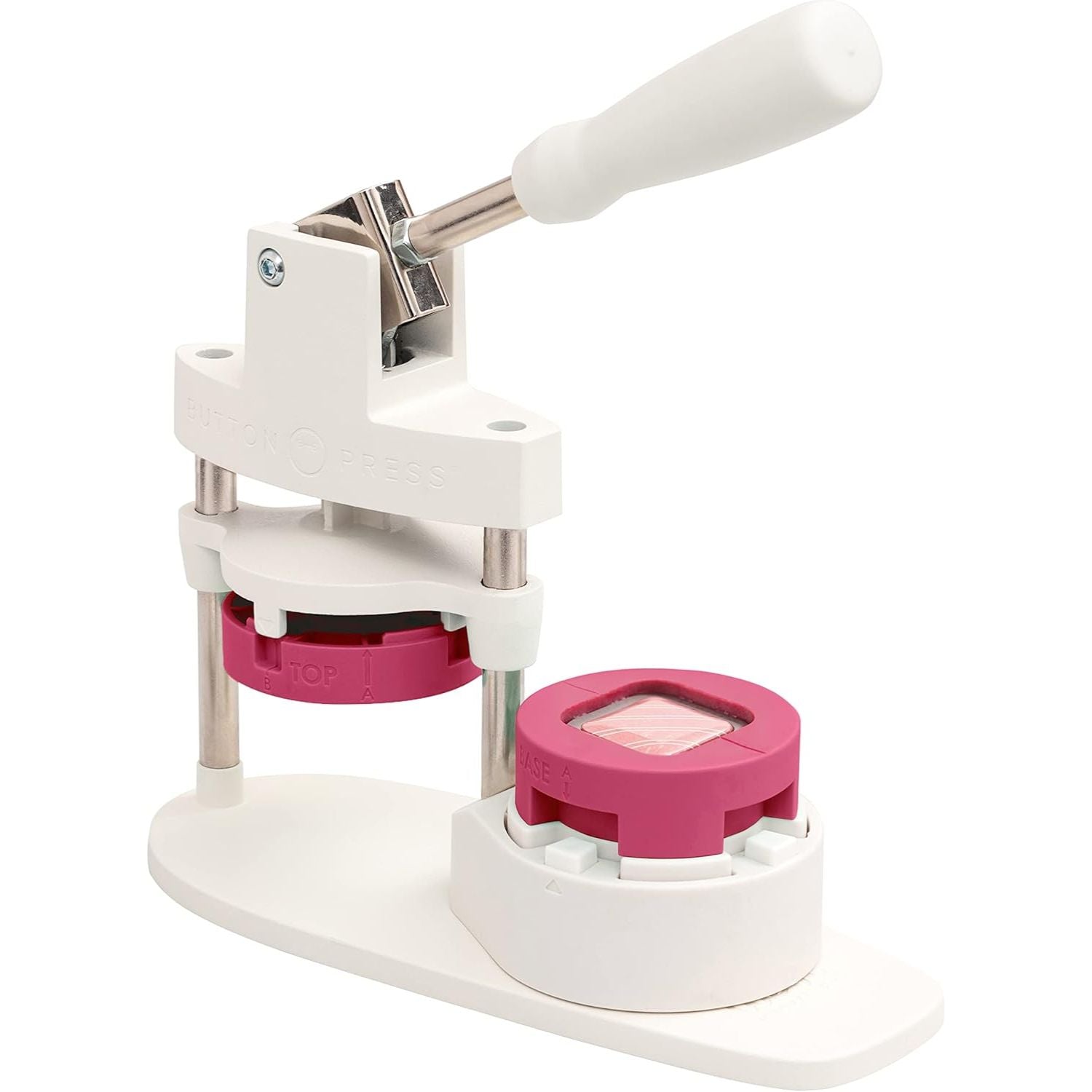 Button Press Square Insert / Adaptador Cuadrado Accesorios We R Memory Keepers
