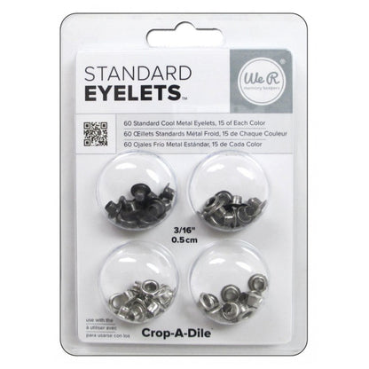 Standard Eyelets Cool Metal / Ojillos Estándar Metálicos Adornos / Embellishments We R Memory Keepers