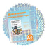 Holo Checkered Inkjet Printable Sticker Vinyl / 15 Hojas de Vinilo Adhesivo Imprimible Holográfico Cuadros Viniles Teckwrap