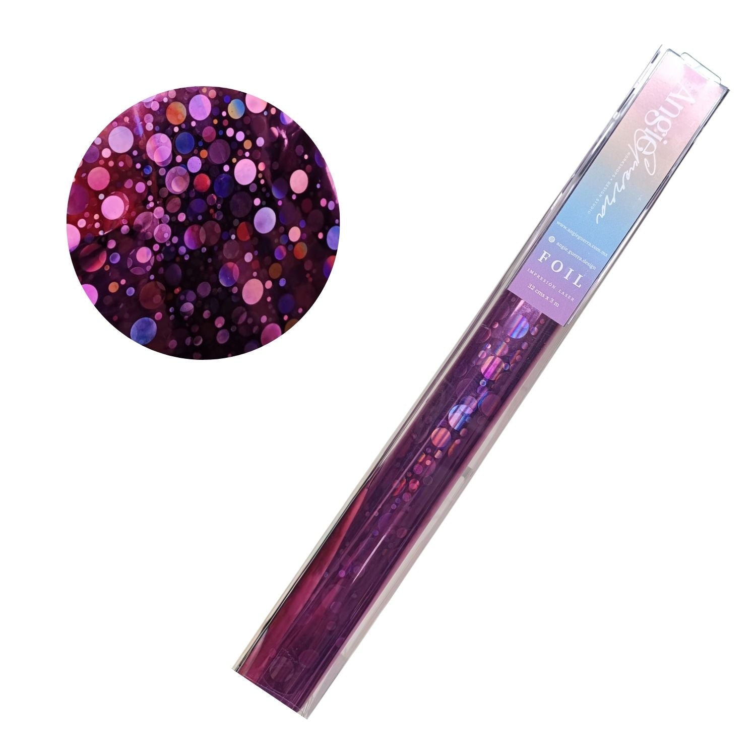 Foil Para Tinta Team Pink 3m Foil Reactivo Angie Guerra