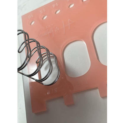 Guía Selector De Arillos Rosa Encuadernacion Hobbees