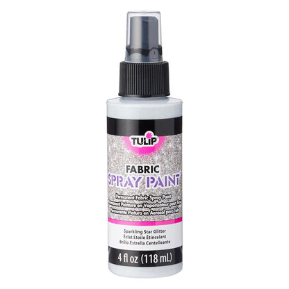EA Tulip Fabric Spray Paint Sparkling Star Glitter / Spray para Tela con Purpurina Brillante Pintura para Tela Tulip