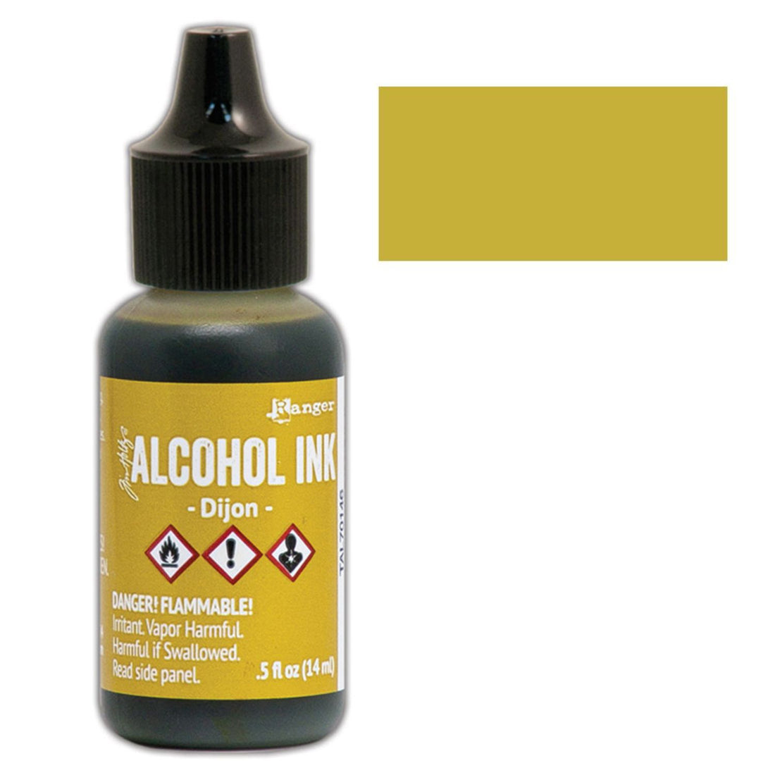 Tim Holtz Alcohol Ink Dijon / Tinta al Alcohol Mostaza Tintas al Alcohol Ranger