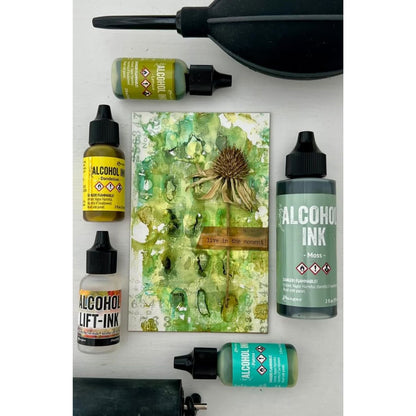 Tim Holtz Alcohol Ink Moss / Tinta al Alcohol Musgo Tintas al Alcohol Ranger