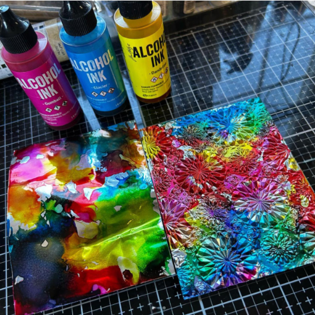 Tim Holtz Alcohol Ink Dandelion / Tinta al Alcohol Amarillo Tintas al Alcohol Ranger