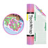 Pink BF Holographic Rainbow Adhesive Vinyl / Vinil Adhesivo Holográfico Sin Burbujas Rosa Viniles Teckwrap