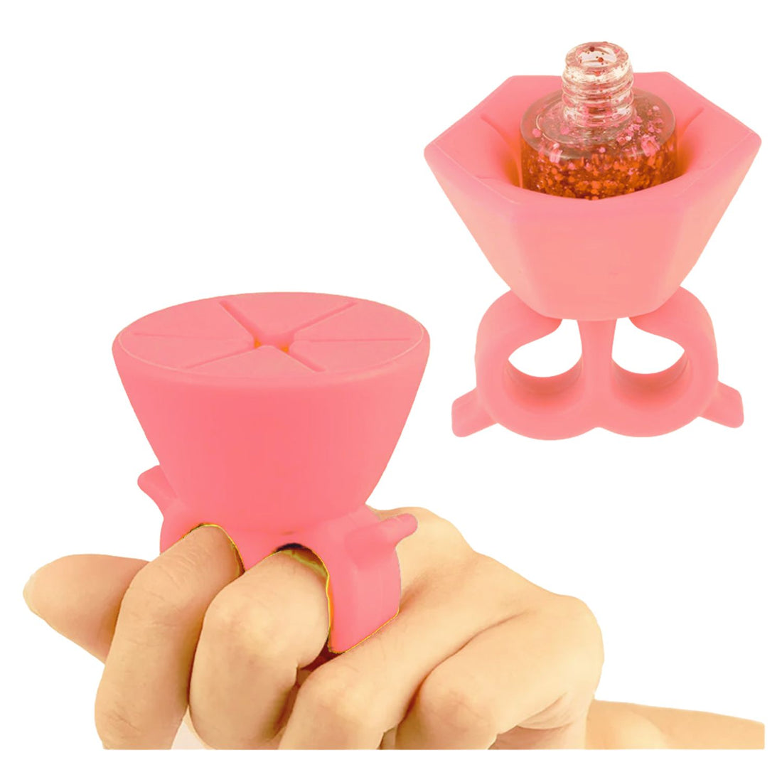 Anillo Colector de Desperdicios de Vinil Adhesivo Color Coral Herramientas Hobbees