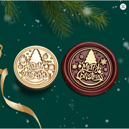 Sello para Lacre "Merry Christmas" Sellos Hobbees