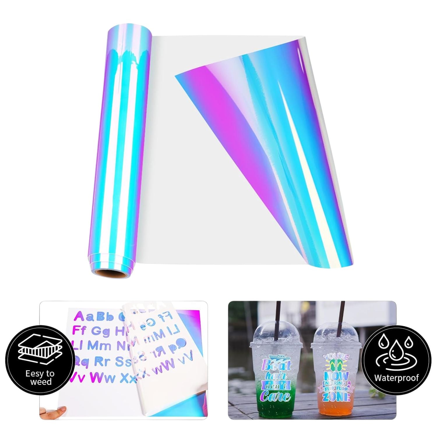 Opal Pearlescent Blue Vinyl / Vinil Opalo Azul Perlado Descontinuado Teckwrap